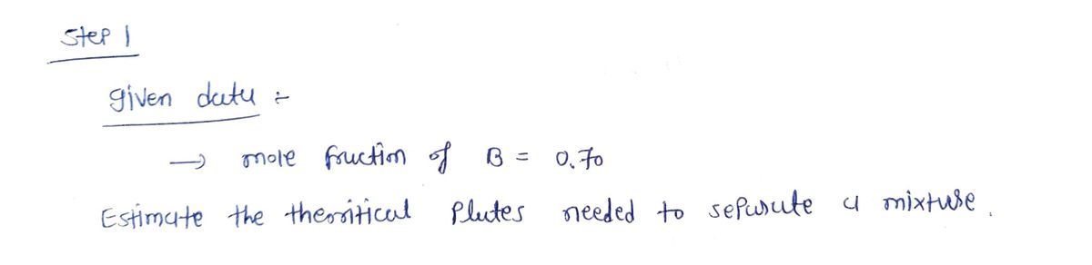 Chemical Engineering homework question answer, step 1, image 1